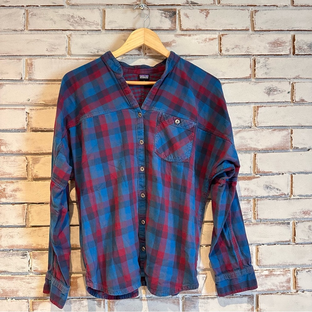 Patagonia double Weave Woven Plaid Button-Down Shirt